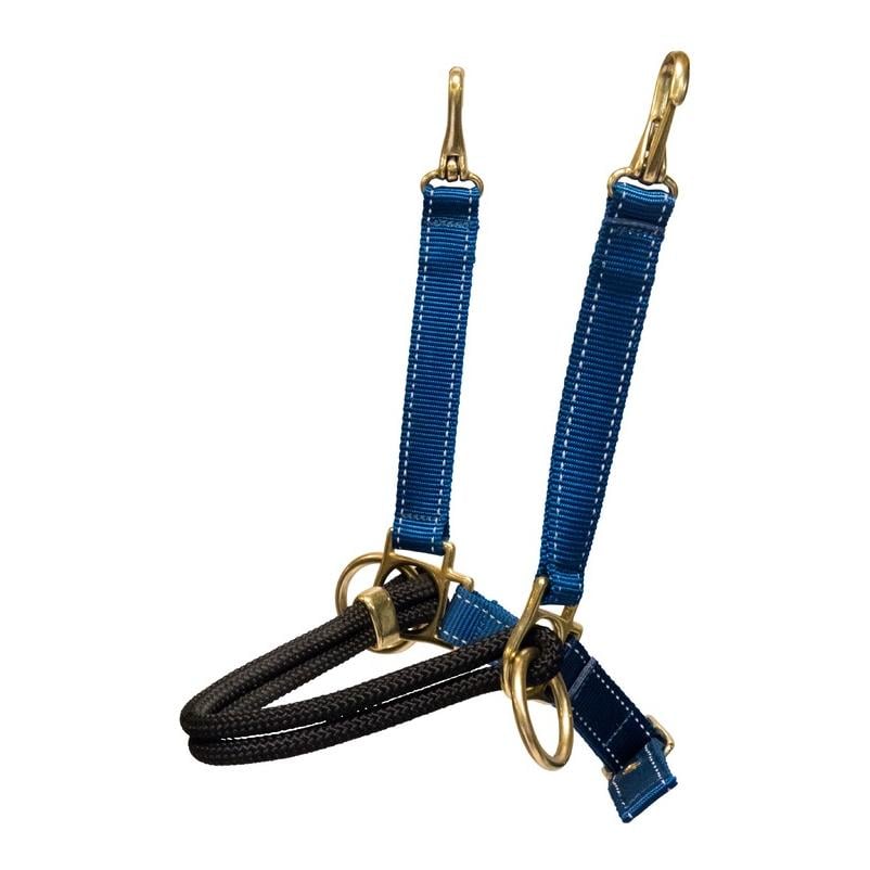 Stübben LK Controller für Stallhalfter - blau - Glacier-deepsea -