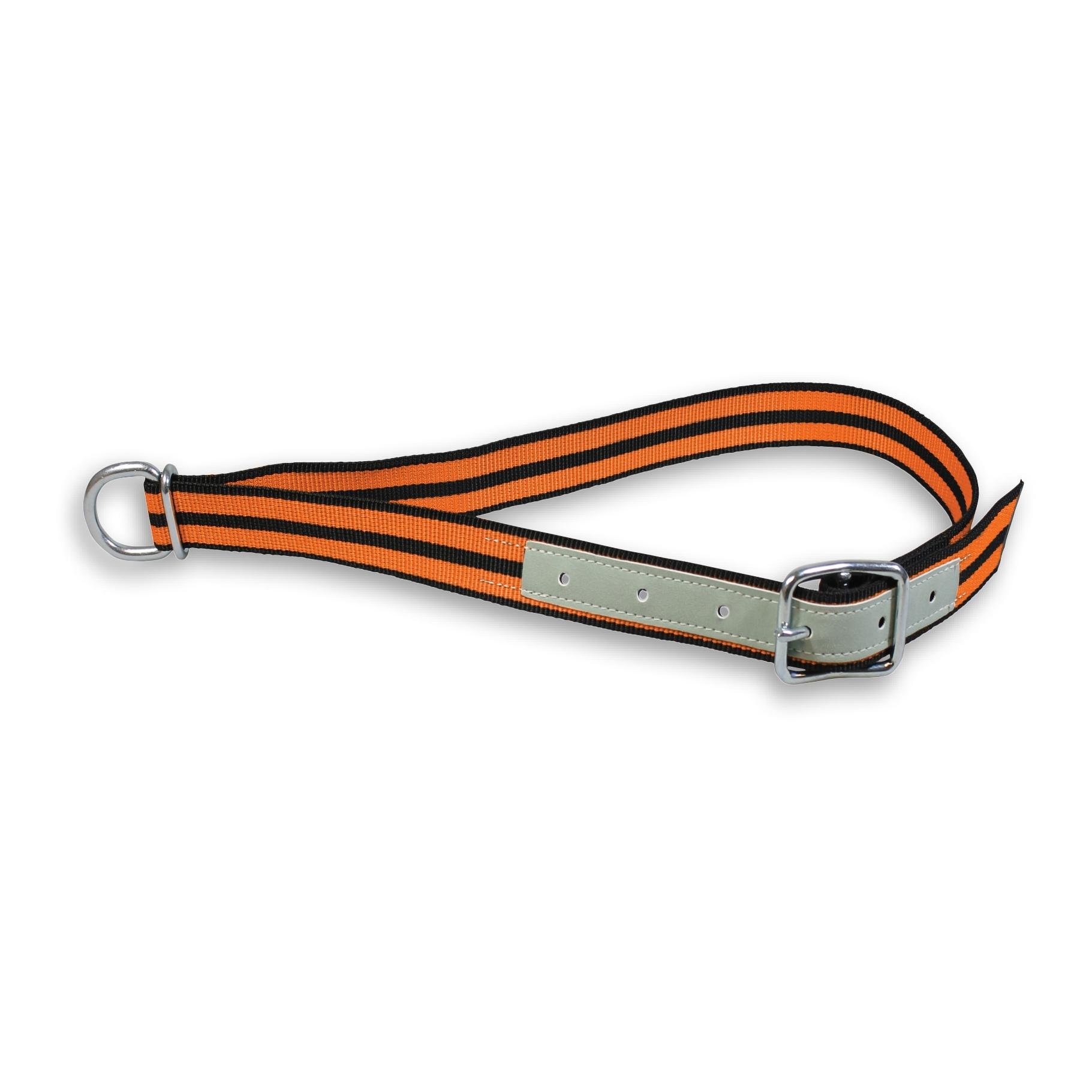 Mainer Halsband mit Dornschnalle 40 mm - Schwarz/Braun -