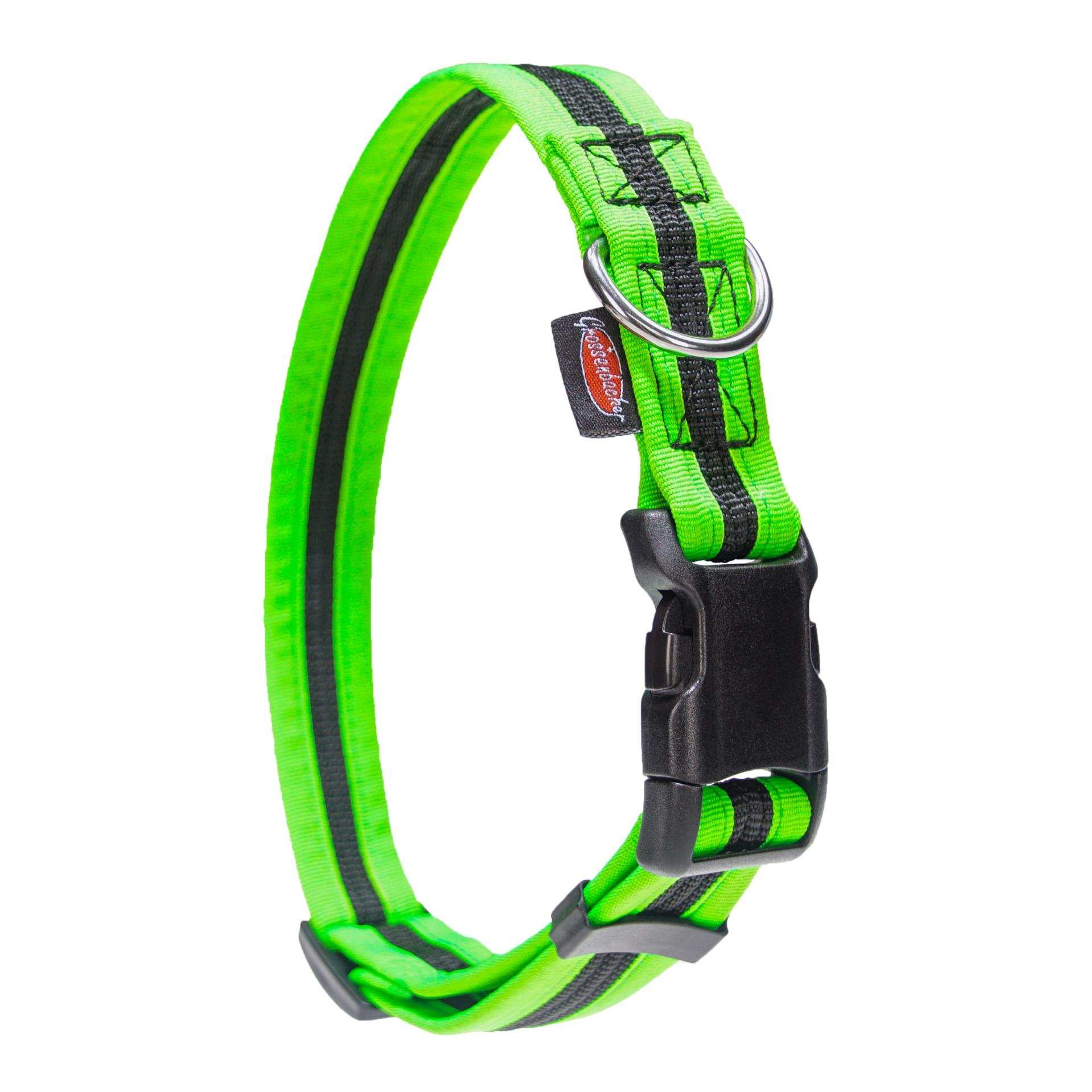 Beat Grossenbacher Halsband eingefasst, direkt - Giftgrün -