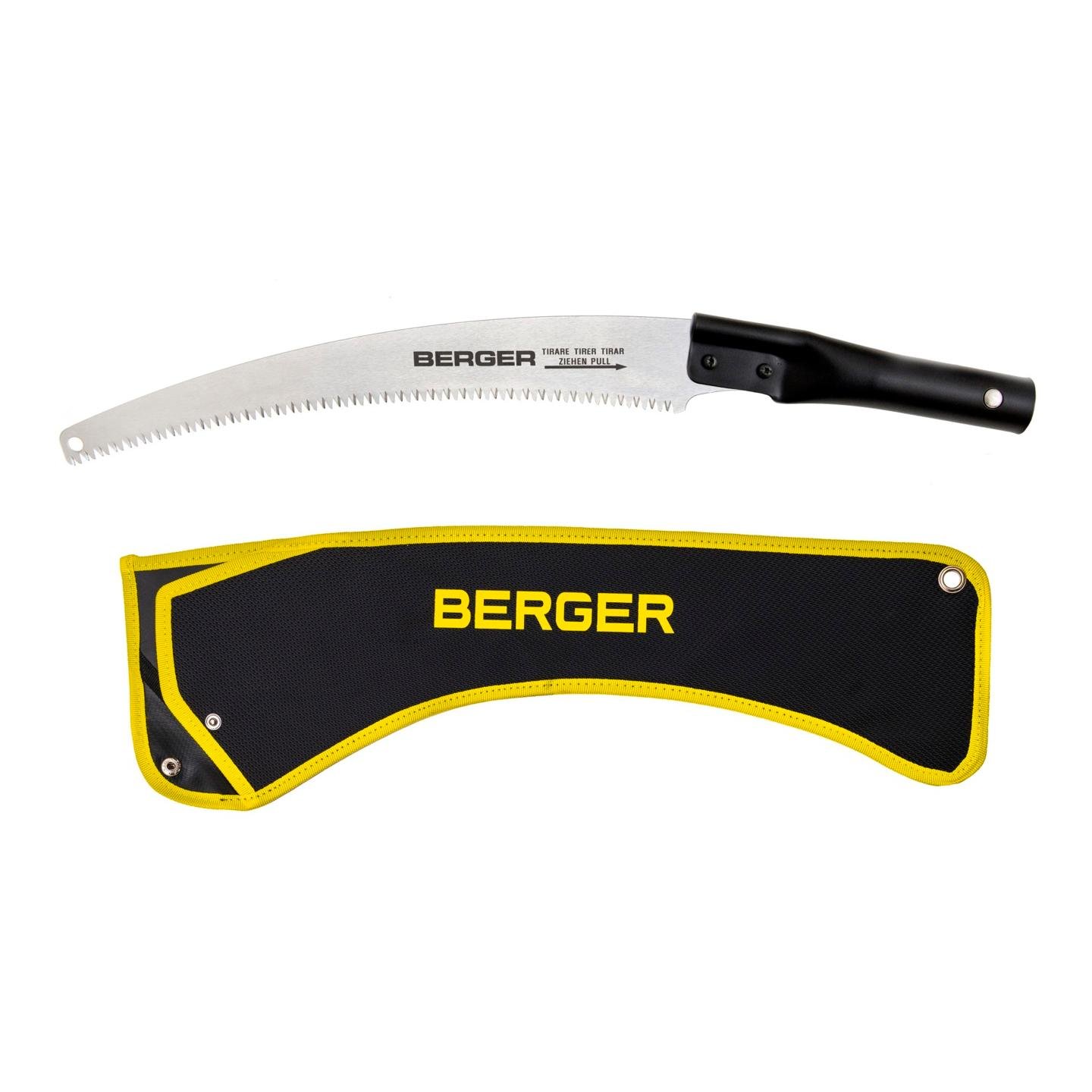 Julius Berger Aufsatzsäge inkl. Hüllle - Schwarz -