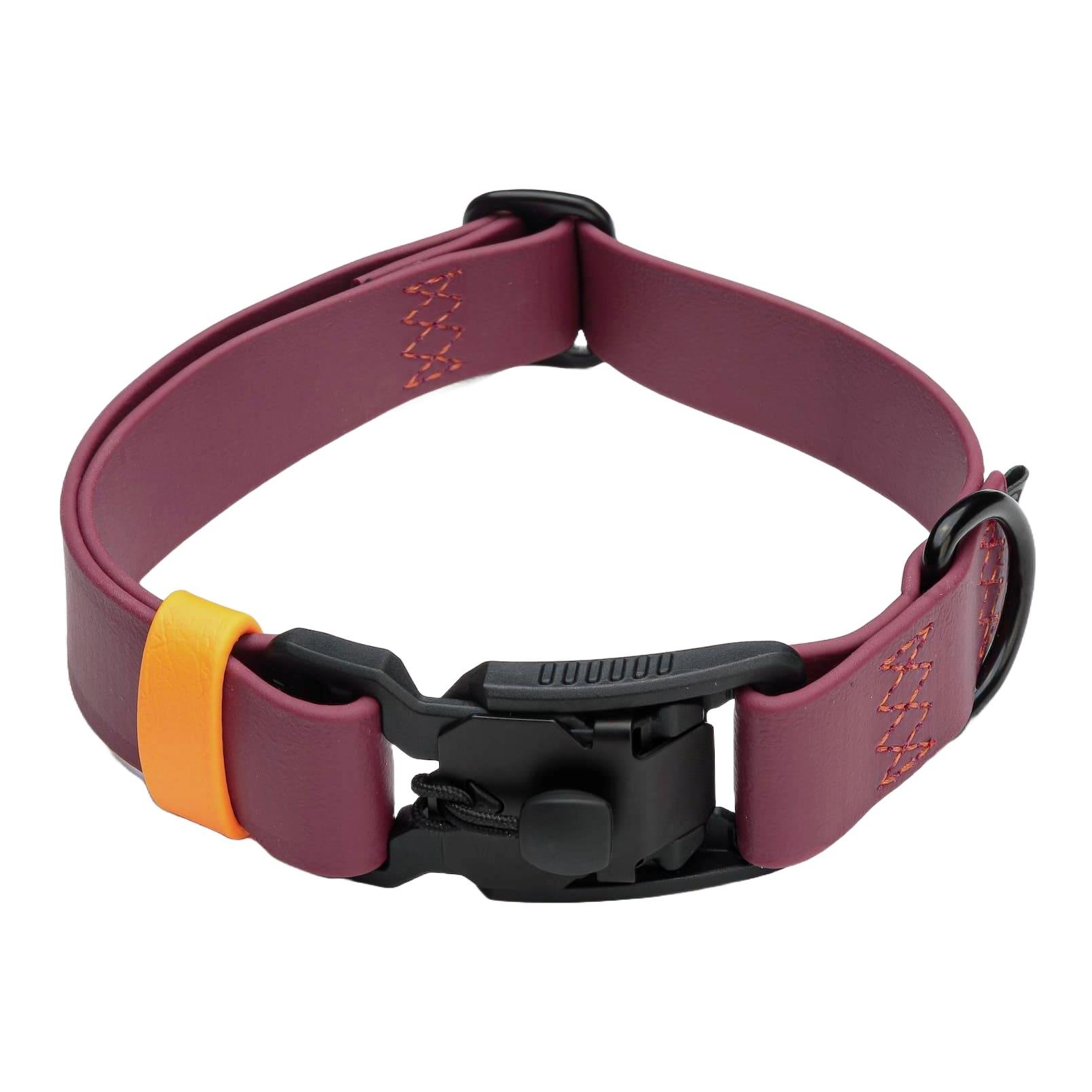 Cloud 7 Hundehalsband Biothane Ipanema - Magenta/Orange -