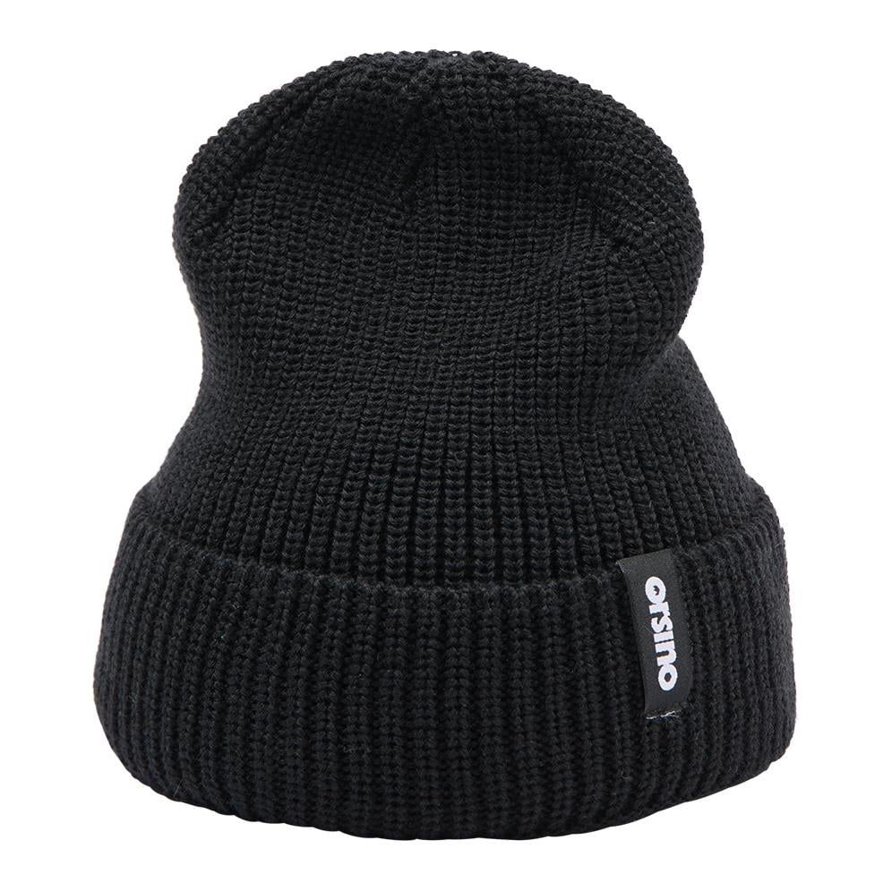 orsino Merino Bernie Strickmütze - schwarz