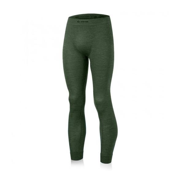 Lasting MATEO Merino Herren lange Unterhosen - grau