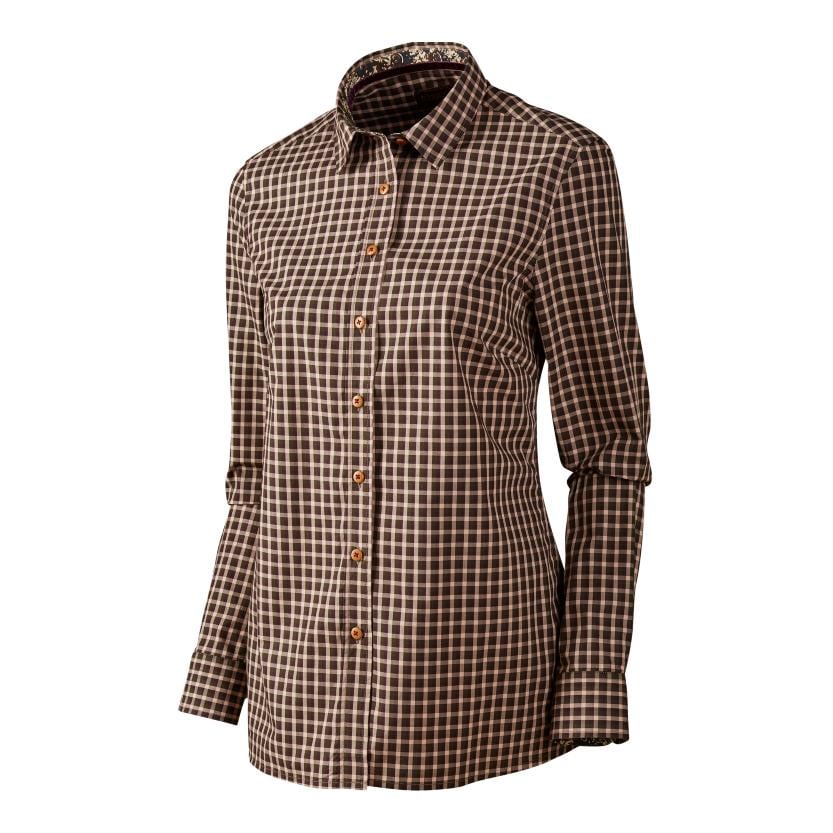 Härkila Selja Lady Bluse - Bright port check