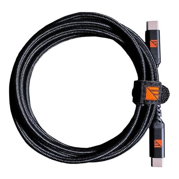 Darkenergy USB-C zu USB-C Ladekabel - Schwarz