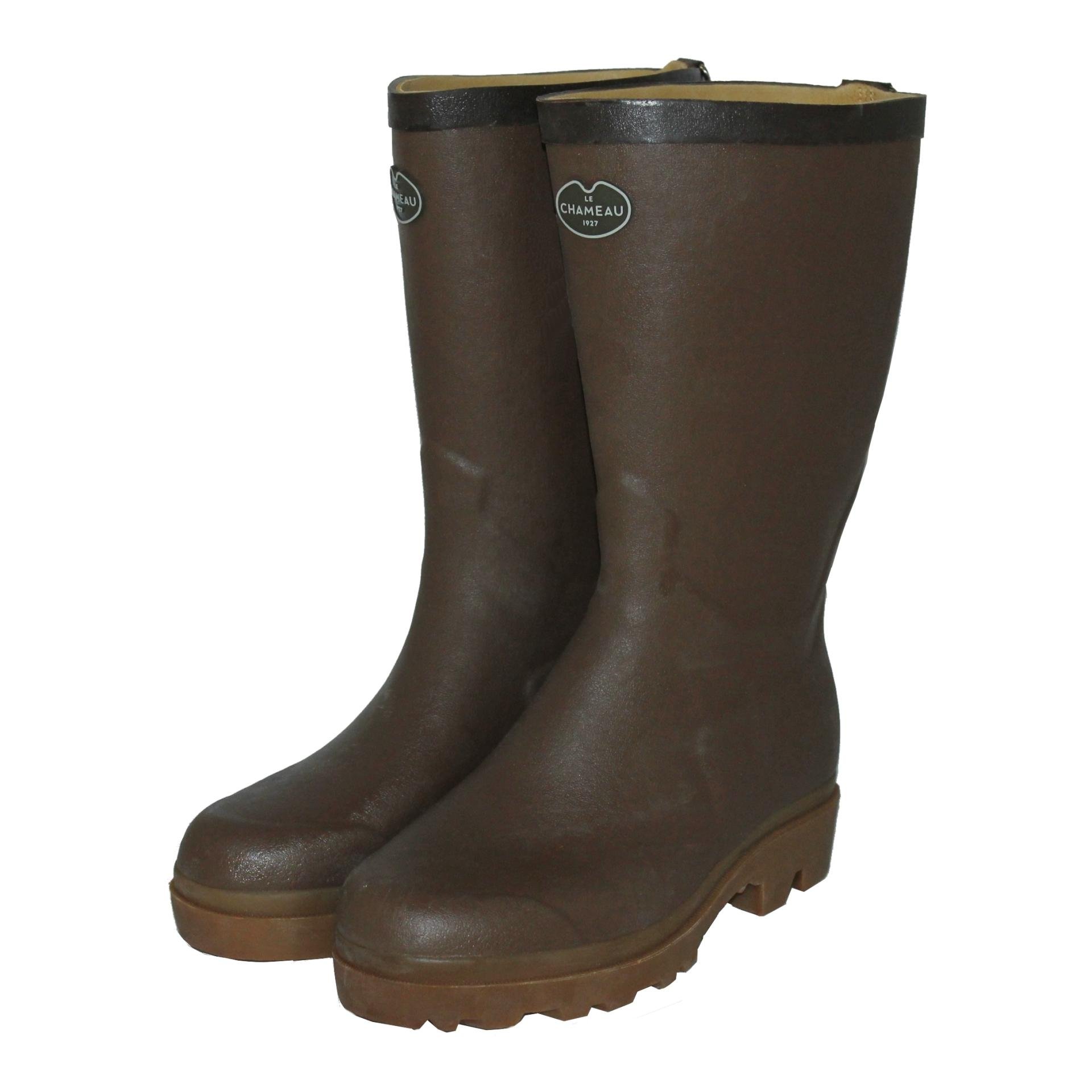 Le Chameau Zermatt Herren Gummistiefel - braun