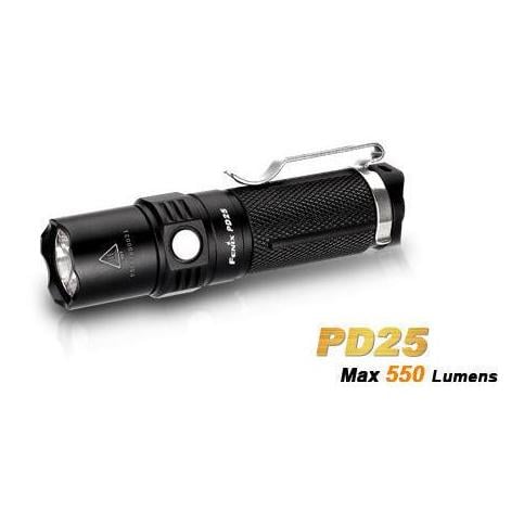 Fenix Light PD25 - Cree XP-L V5 LED Taschenlampe - Schwarz -