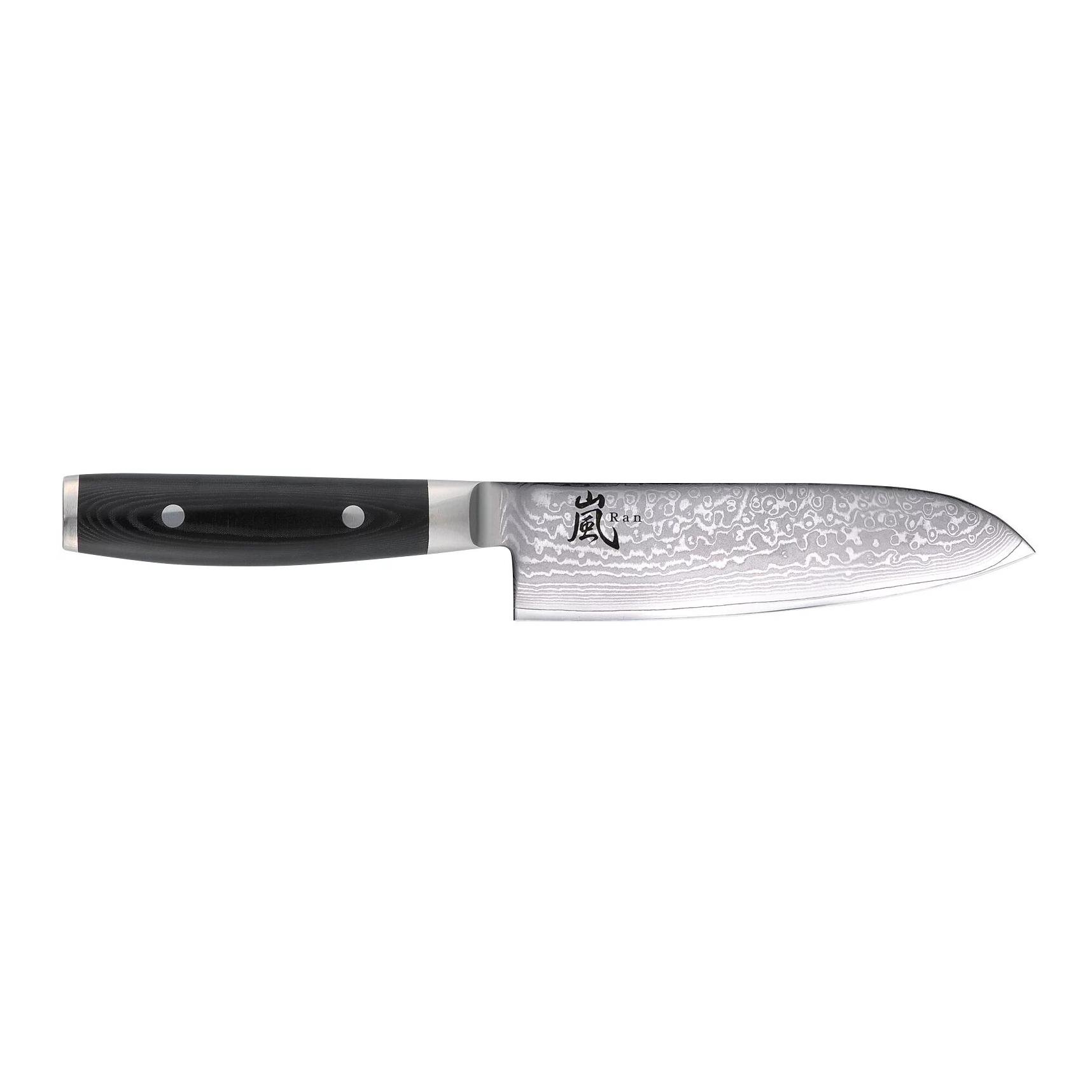 Yaxell Santoku Messer RAN - Schwarz -