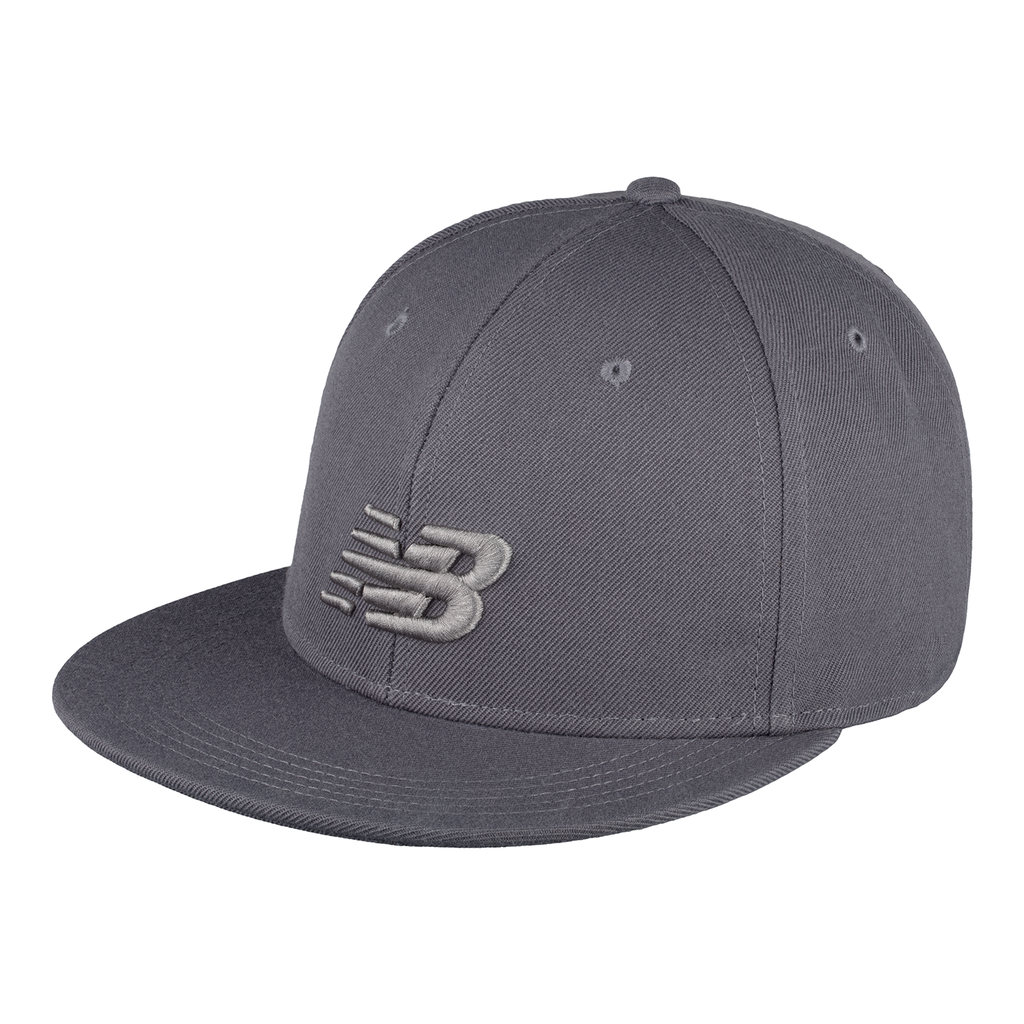 New Balance 6 Panel Flat Brim  unisex, grau, Grösse: one size