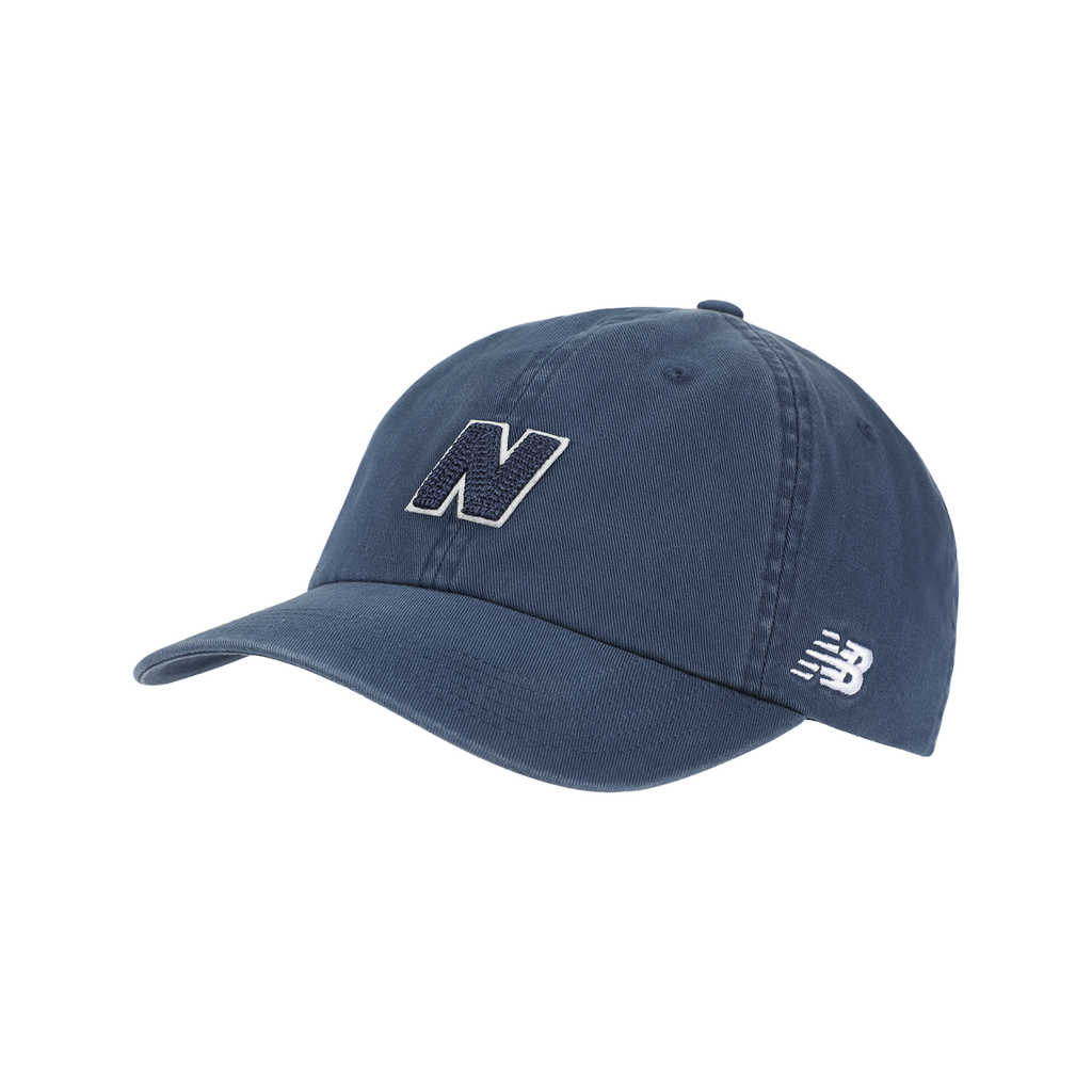New Balance 6 Panel Block N Hat V 2.0  unisex, blau, Grösse: one size
