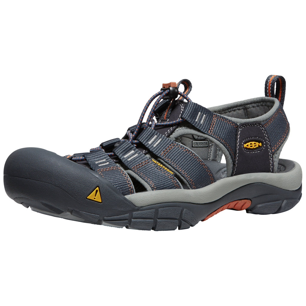 KEEN M Newport H2 Trekkingsandalen Herren, india ink / rust, Grösse: 42