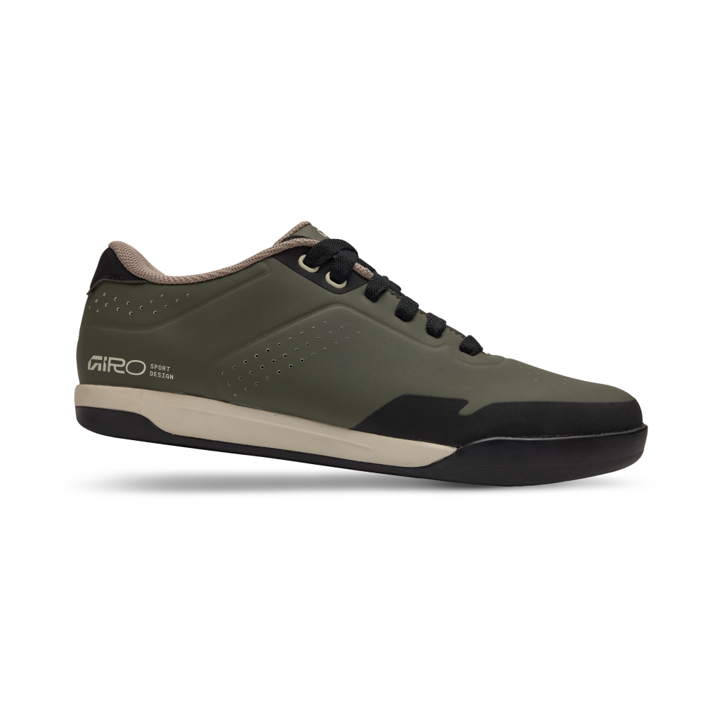 Giro Latch Flatpedal Schuhe, Farbe: GRÜN, Grösse: 41,