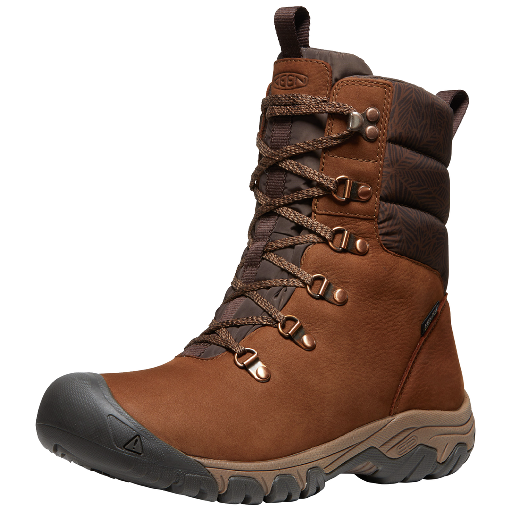 KEEN W Greta Boot WP Winterschuhe Damen, bison/java, Grösse: 42