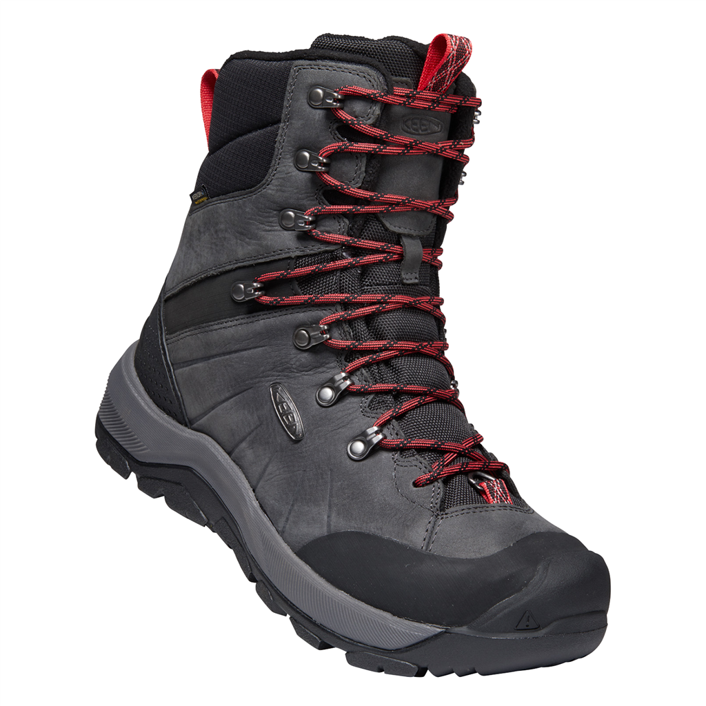 KEEN M Revel IV High Polar Winterschuhe Herren, magnet/red carpet, Grösse: 39.5