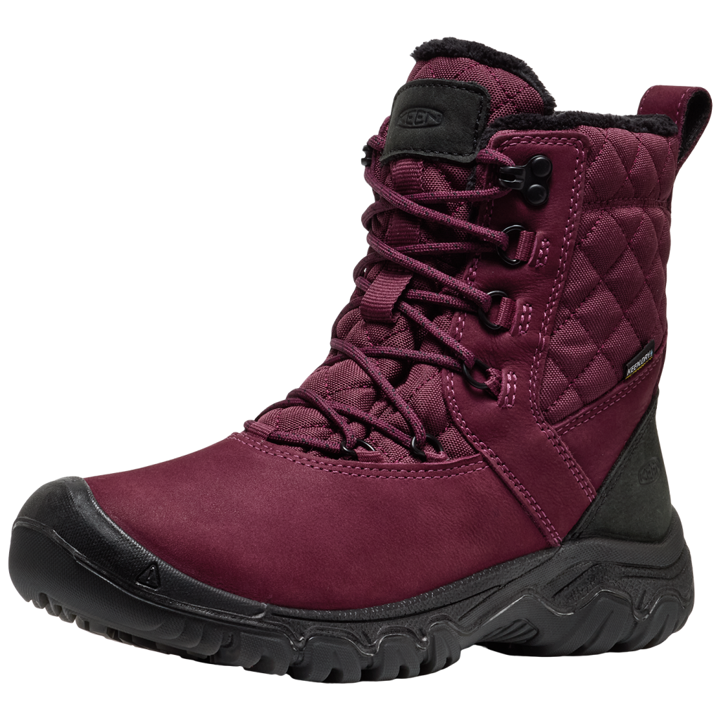KEEN W Greta II Boot WP Winterschuhe Damen, fig/black, Grösse: 37.5