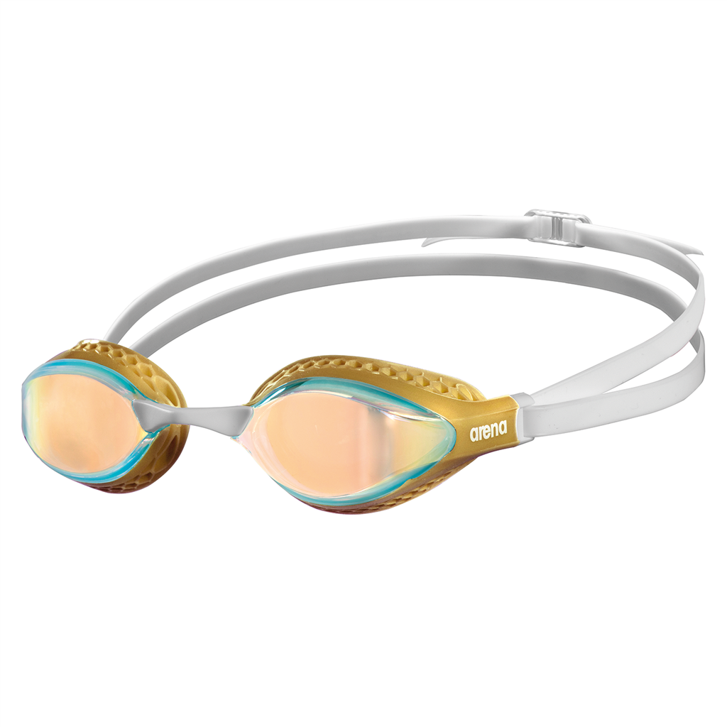 Arena Air-Speed Mirror Schwimmbrille unisex Gelb, Grösse: one size
