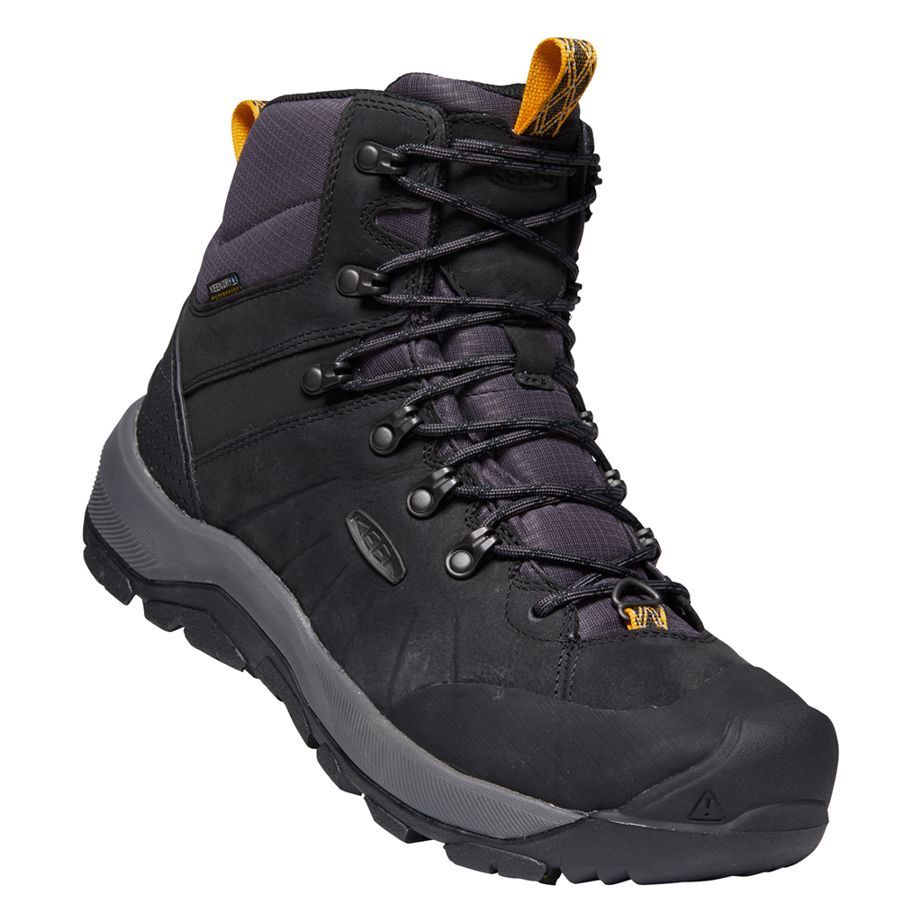 KEEN M Revel IV Mid Polar Winterschuhe Herren, black/magnet, Grösse: 45