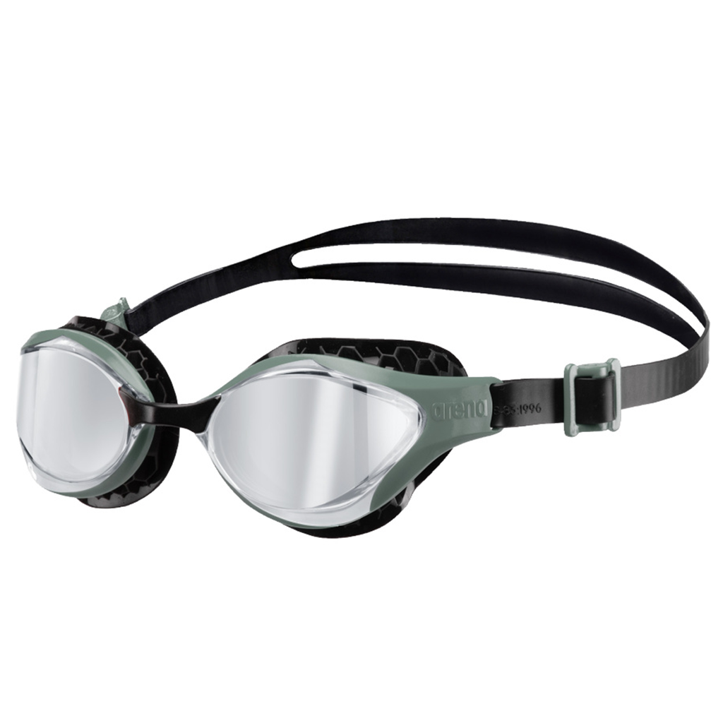 Arena Air-Bold Swipe Mirror Schwimmbrille unisex Grau, Grösse: one size