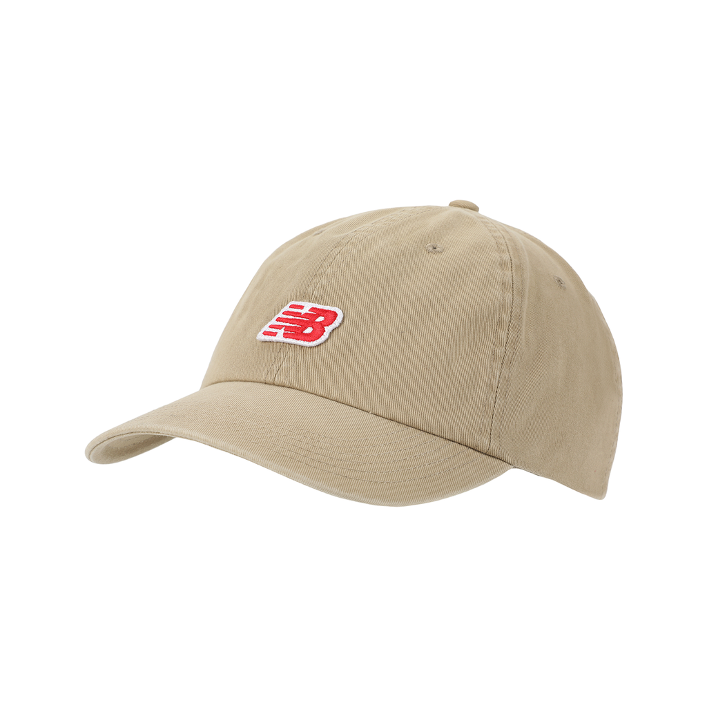 New Balance 6 Panel NB Patch Logo Hat  unisex, beige, Grösse: one size