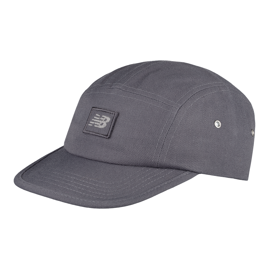 New Balance 5 Panel Lifestyle Flat Brim unisex, grau, Grösse: one size