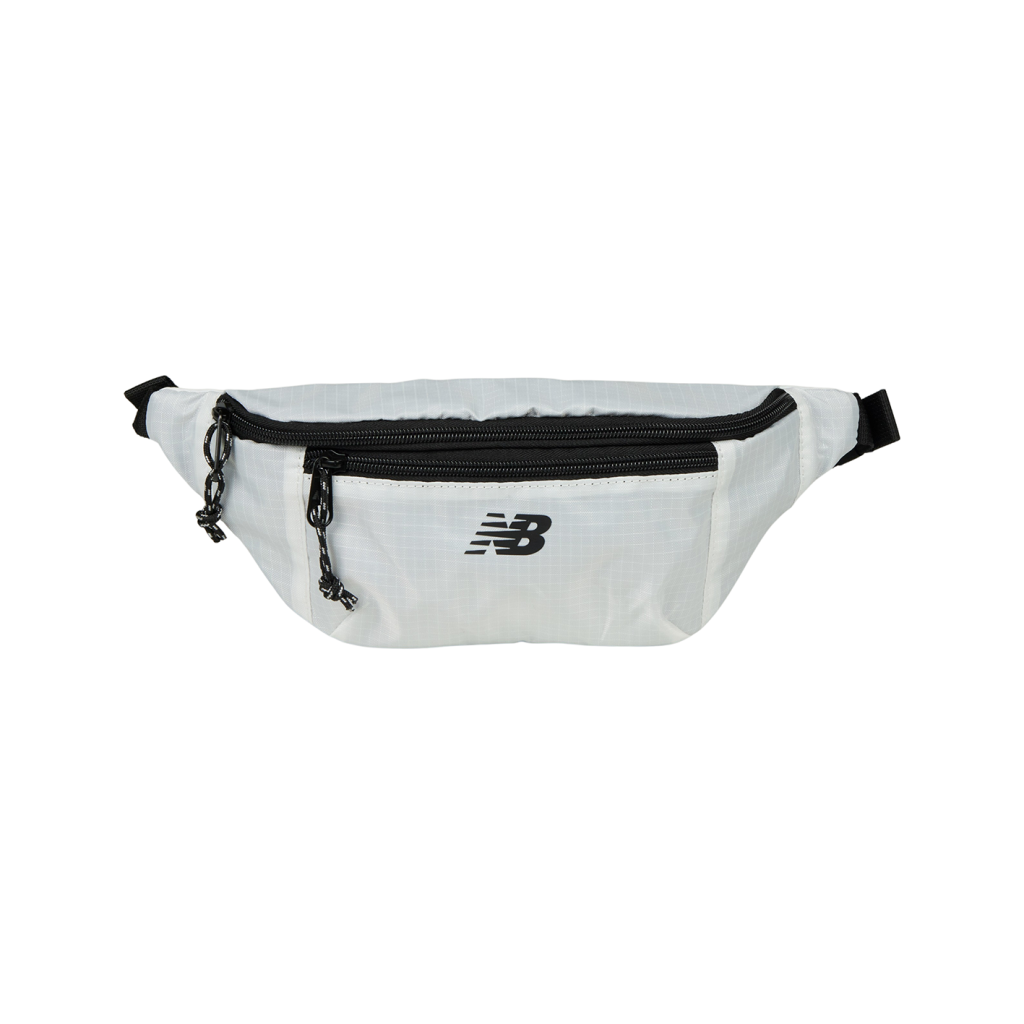 New Balance Essentials Waist Bag unisex white, Grösse one size