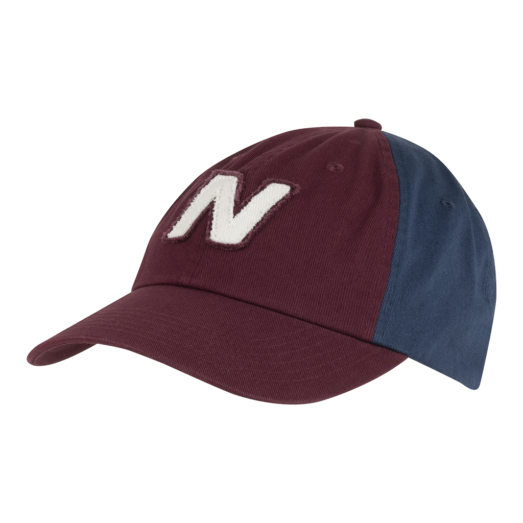 New Balance Color Blocked Block N Panel Classic Hat  unisex, rot, Grösse: one size