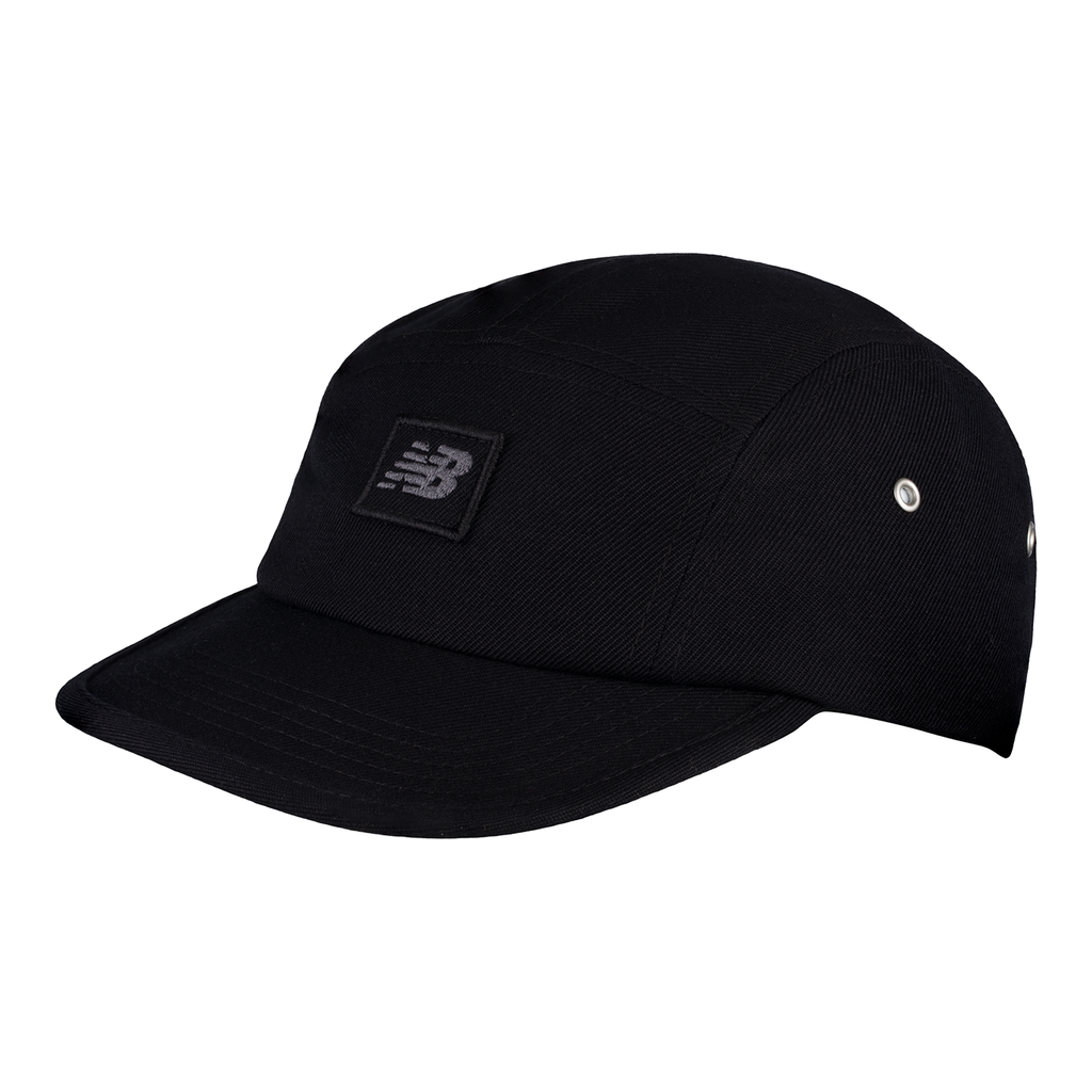 New Balance 5 Panel Lifestyle Flat Brim  unisex, schwarz, Grösse: one size