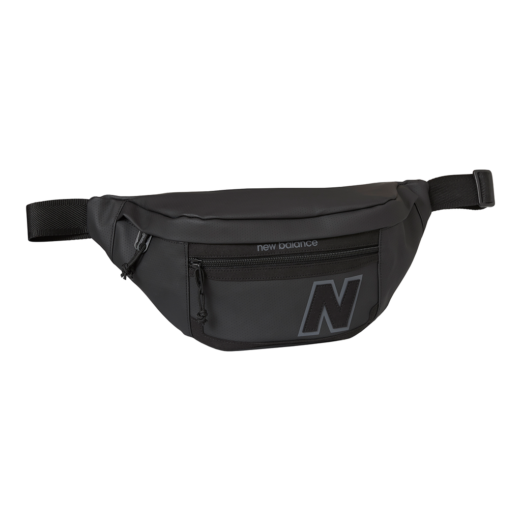 New Balance Legacy Waist Bag 5L unisex black/black, Grösse one size