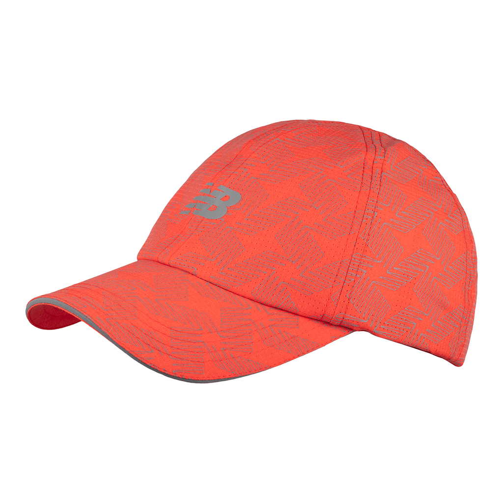 New Balance 6 Panel Light Speed Hat  unisex, rot, Grösse: one size