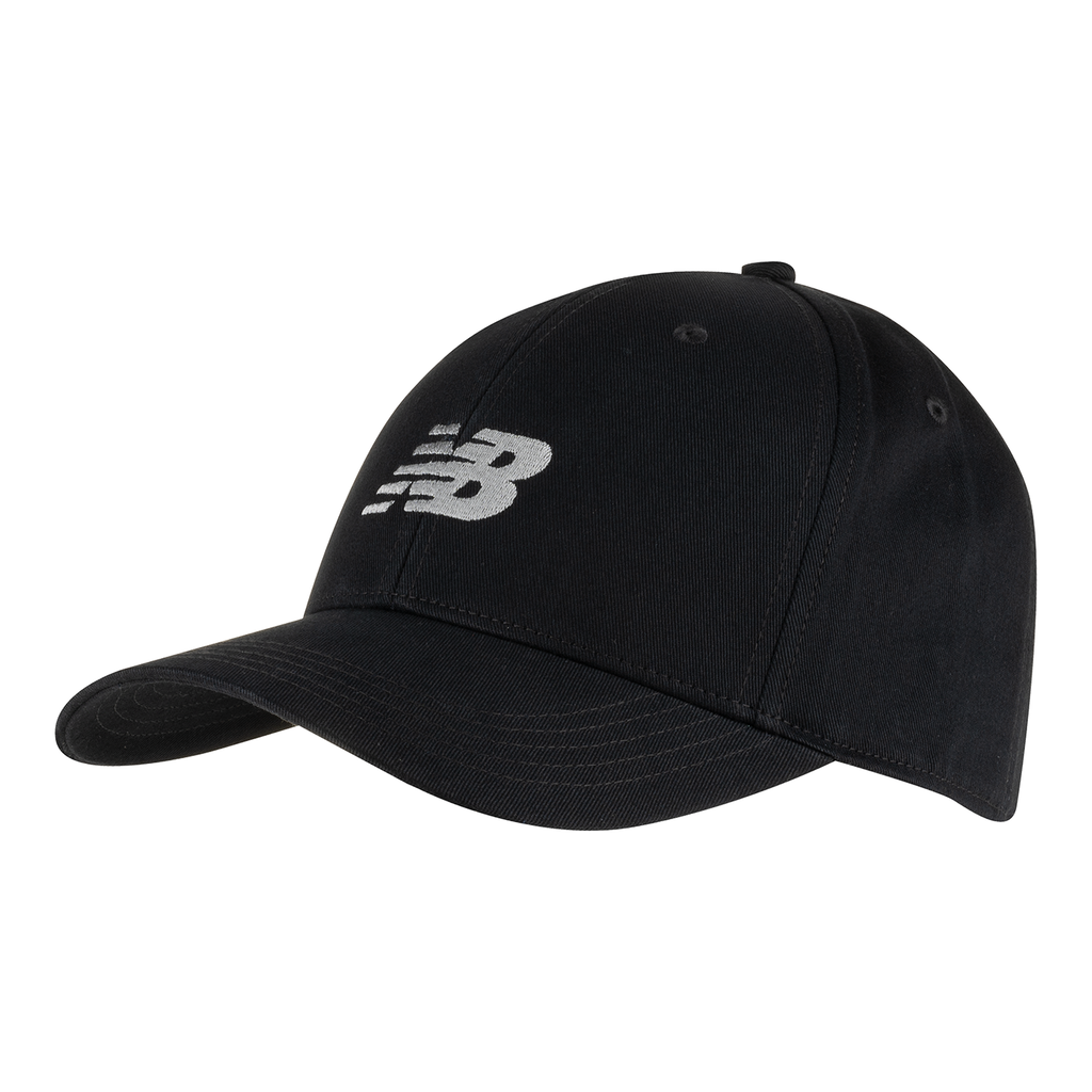 New Balance 6 Panel Structured Snapback  unisex, schwarz, Grösse: one size