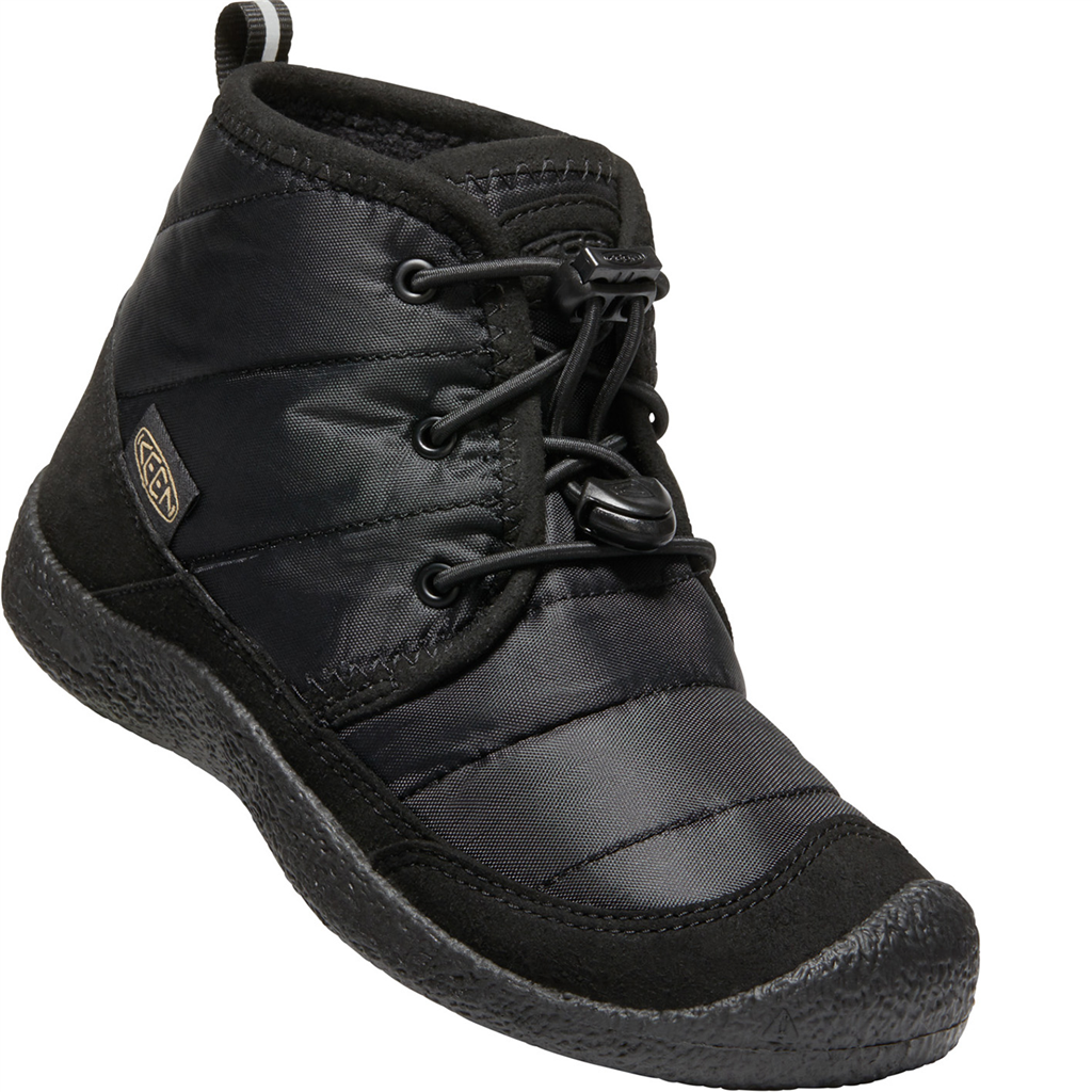 KEEN Kids Y Howser II Chukka WP Winterschuhe unisex, black/black, Grösse: 39