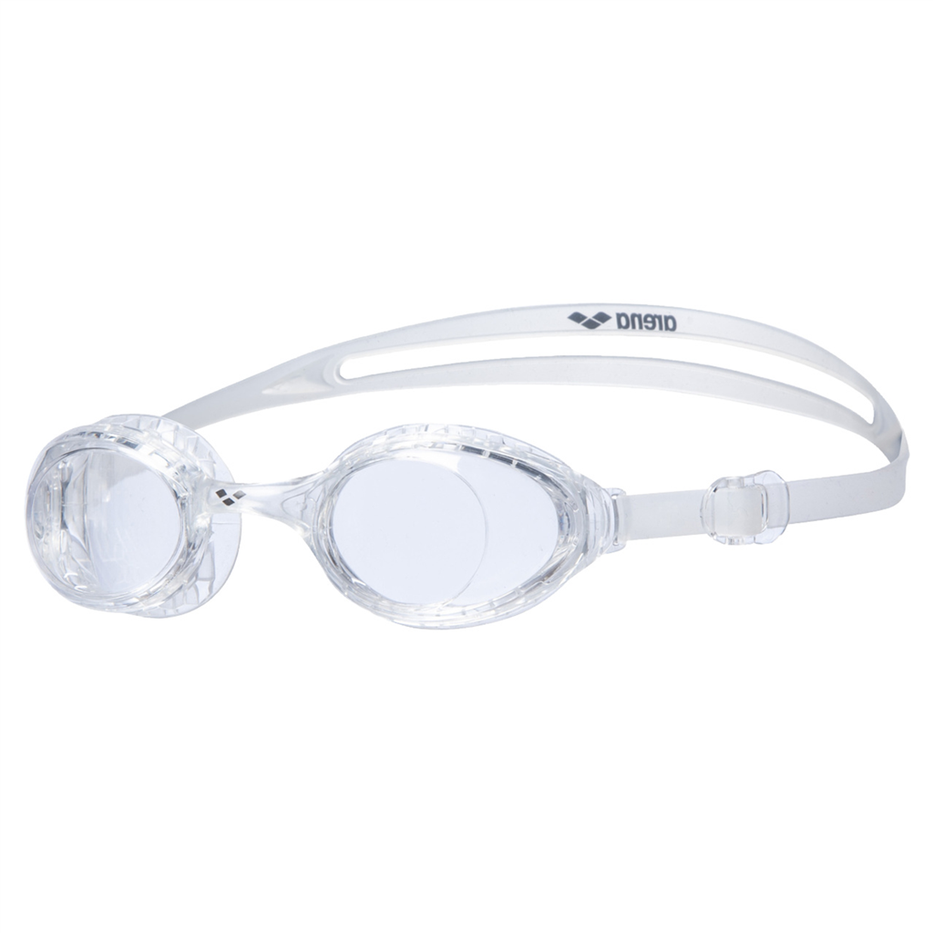 Arena Air-Soft Goggle Schwimmbrille unisex Weiss, Grösse: one size