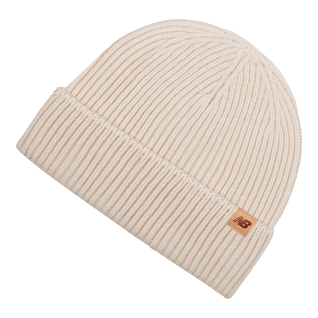 New Balance Winter Watchman Beanie  unisex, beige, Grösse: one size