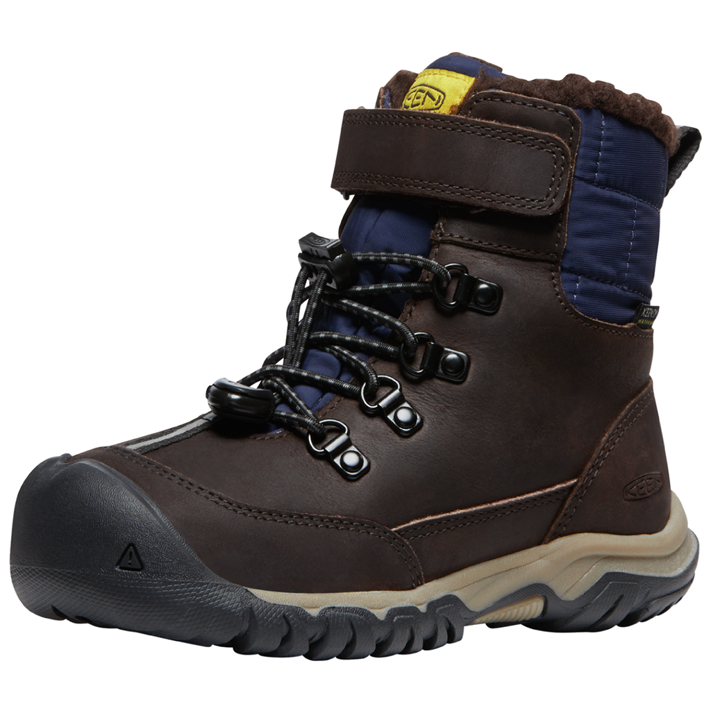 KEEN Kids C Kanibou WP Winterschuhe unisex, java/naval academy, Grösse: 27.5