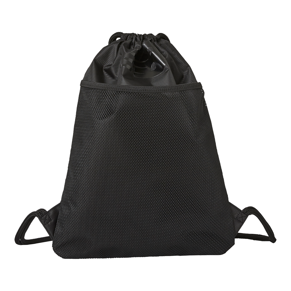 New Balance Opp Core Sackpack unisex black, Grösse one size