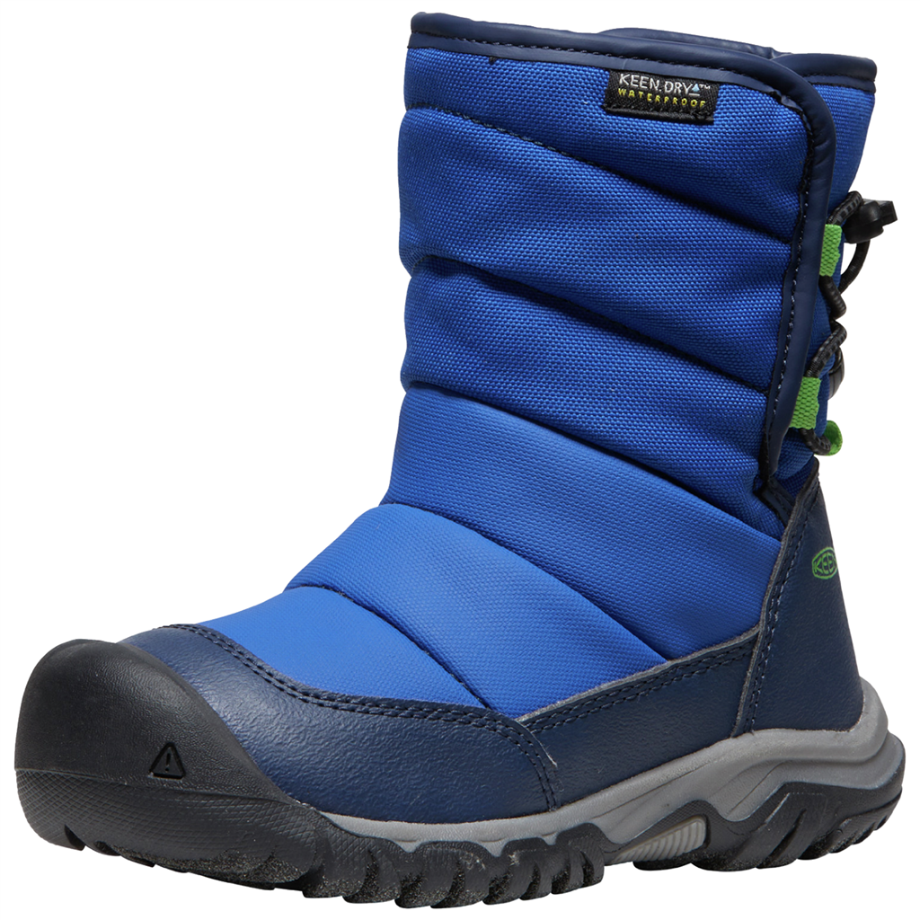 KEEN Kids C Puffrider WP Winterschuhe unisex, naval academy/surf, Grösse: 29