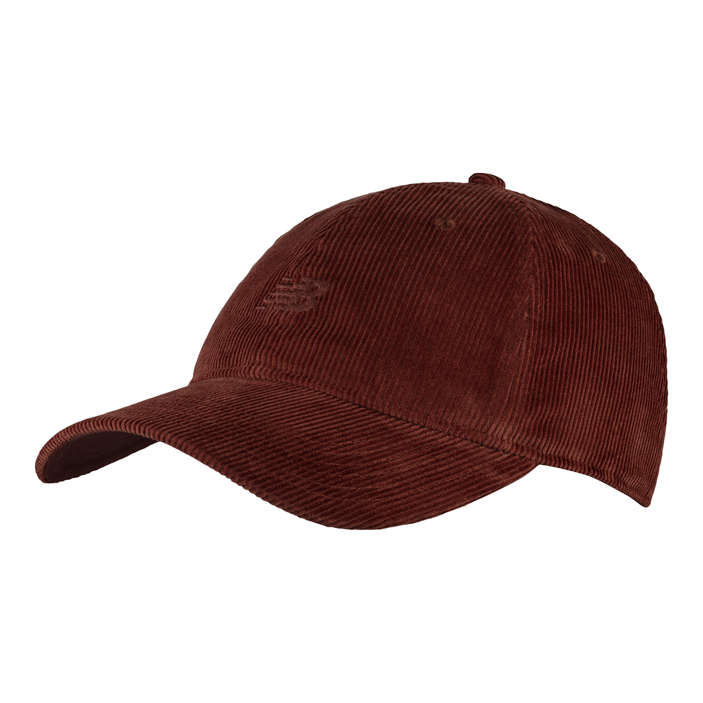 New Balance 6 Panel Washed Corduroy Hat  unisex, braun, Grösse: one size