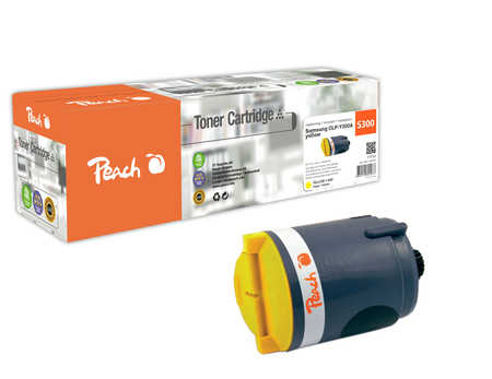 Peach S300 Toner ye ersetzt Samsung CLP-Y300A/ELS für z.B. Samsung CLP -300, Samsung CLP -300 N, Samsung CLP -300 NG, Samsung CLX -2100
