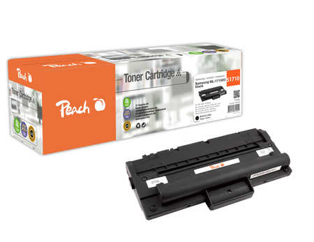 Peach S1510/1710 Toner bk ersetzt Samsung ML-1710D3/ELS für z.B. Samsung ML -1410, Samsung ML -1500, Samsung ML -1500 B, Samsung ML -1510