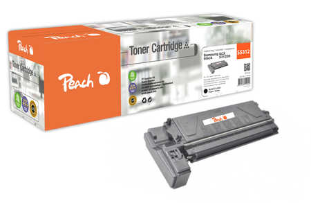 Peach S5312 BK Toner bk ersetzt Samsung No. 5312BK, SCX-5312D6/ELS für z.B. Samsung Msys 830, Samsung Msys 835 P, Samsung SCX -5100
