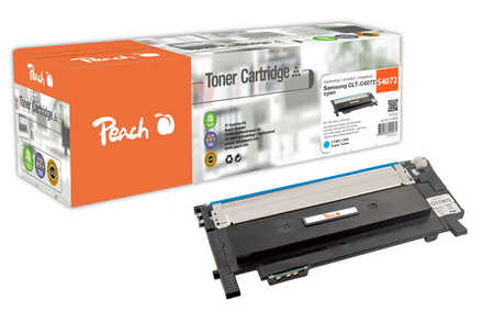 Peach S4072 Toner cy ersetzt Samsung CLT-C4072S/ELS, ST994A für z.B. Samsung CLP -320, Samsung CLP -320 N, Samsung CLP -325, Samsung CLP -325 N