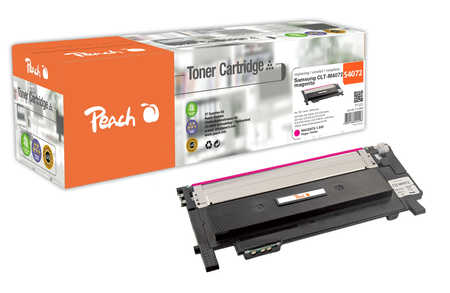Peach S4072 Toner ma ersetzt Samsung CLT-M4072S/ELS, SU262A für z.B. Samsung CLP -320, Samsung CLP -320 N, Samsung CLP -325, Samsung CLP -325 N