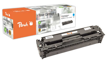 Peach H305AC Tonermodul cy ersetzt HP No. 305A C, CE411A für z.B. HP LaserJet Pro 300 color M 351 A, HP LaserJet Pro 300 color MFP M 375 nw