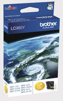 Brother B985y Druckerpatronen ye - Brother LC-985y für z.B. Brother DCPJ 315 W, Brother DCPJ 125, Brother DCPJ 140 W, Brother DCPJ 515 W