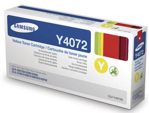 Samsung S4072 Toner ye - Samsung CLT-Y4072S/ELS, SU472A für z.B. Samsung CLP -320, Samsung CLP -320 N, Samsung CLP -325, Samsung CLP -325 N
