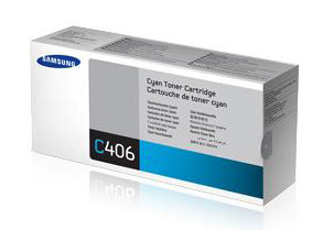 Samsung S406 Toner cy - Samsung CLT-C406S/ELS, ST984A für z.B. Samsung Xpress C 410 W, Samsung CLP -360, Samsung CLP -360 N, Samsung CLP -365