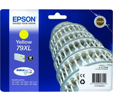 Epson E79XLy Druckerpatronen XL ye - Epson No. 79XL y, C13T79044010 für z.B. Epson WorkForce Pro WF -4600, Epson WorkForce Pro WF -4630 DWF