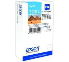 Epson E70 Druckerpatronen XL cy - Epson T7012 c, C13T70124010 für z.B. Epson WorkForce Pro WP -4015 DN, Epson WorkForce Pro WP -4095 DN