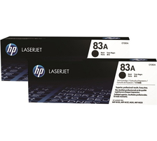 HP H83AD Tonermodule 2*bk - HP No. 83AD, CF283AD für z.B. HP LaserJet Pro MFP M 120, HP LaserJet Pro MFP M 125 a, HP LaserJet Pro MFP M 125 nw
