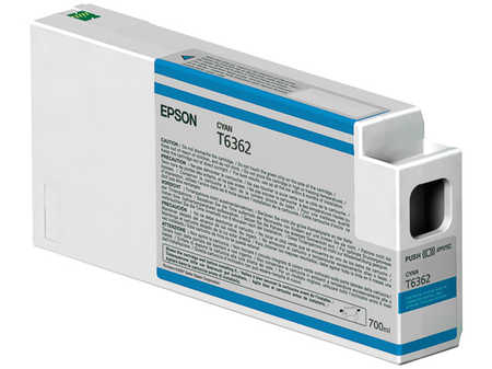 Epson E596/636/642 Druckerpatronen XL cyan - Epson T6362, C13T636200 für z.B. Epson Stylus Pro 7700, Epson Stylus Pro 7890, Epson Stylus Pro 7900